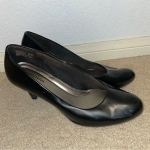 Black heels wide Comfort Plus